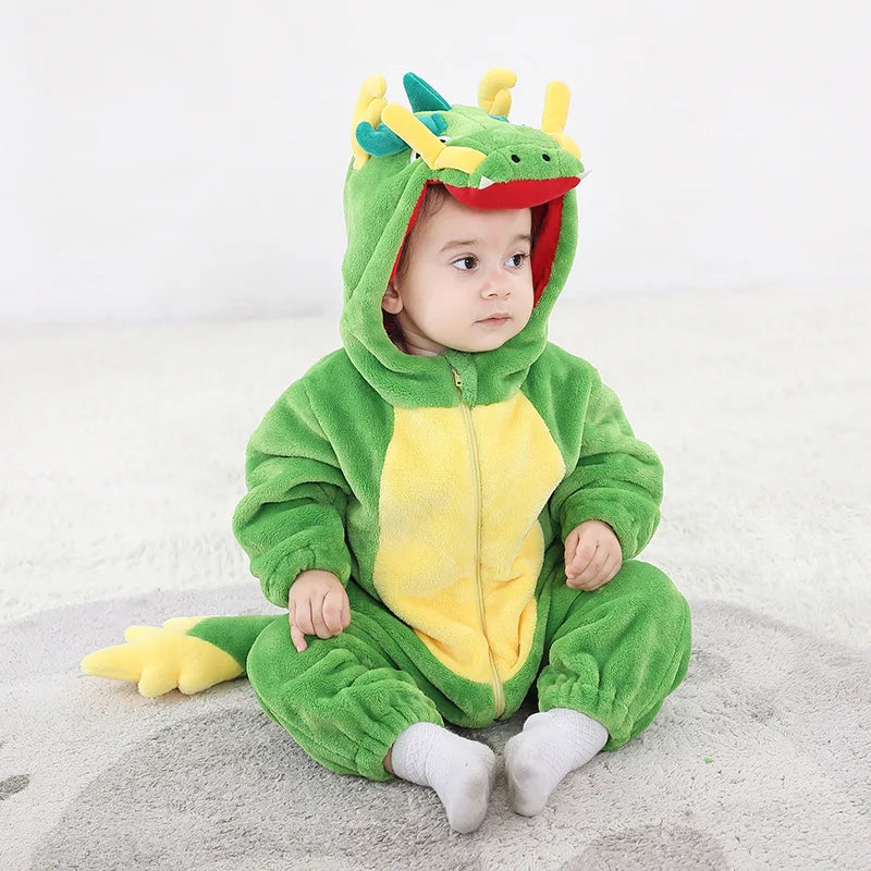 Roupa da criança unisex bebê animal traje leão traje para crianças homewear meninos macacão halloween vestir-se macacão