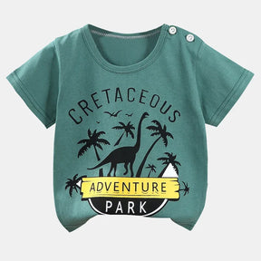 Camiseta Infantil de Algodão - Conforto e Estilo para o Verão